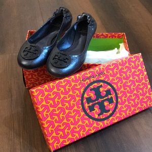 Tory Burch Metal Night Sky Ballet Shoes